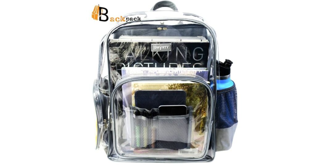 Heavy Duty Clear Backpack by AidrM